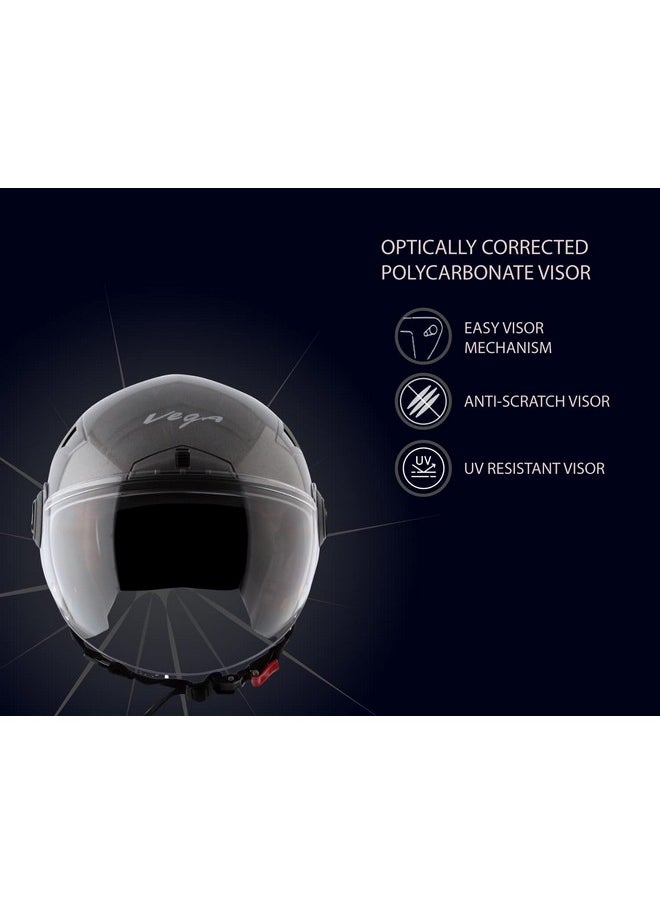 Vega Blaze Dx Anthracite Helmet-L