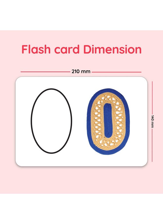 My First Colours & Shapes Flash Cards for Toddlers, 24 Cards, 48 Sides, Montessori, Educational, Kindergarten, Preschool Learning Activities, Gifts for Kids, 1-4 Years Babies, Educational Flashcards