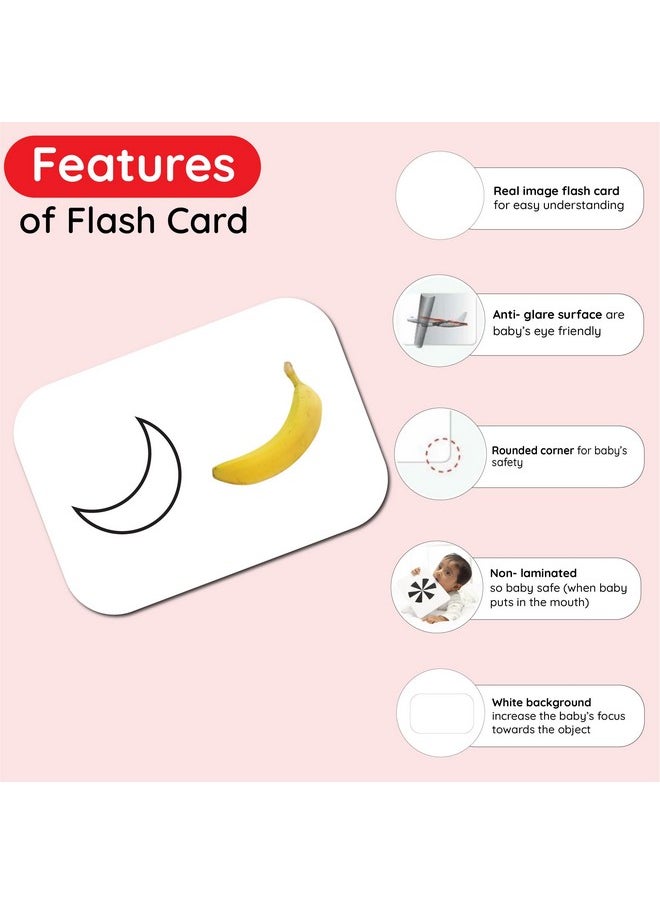My First Colours & Shapes Flash Cards for Toddlers, 24 Cards, 48 Sides, Montessori, Educational, Kindergarten, Preschool Learning Activities, Gifts for Kids, 1-4 Years Babies, Educational Flashcards