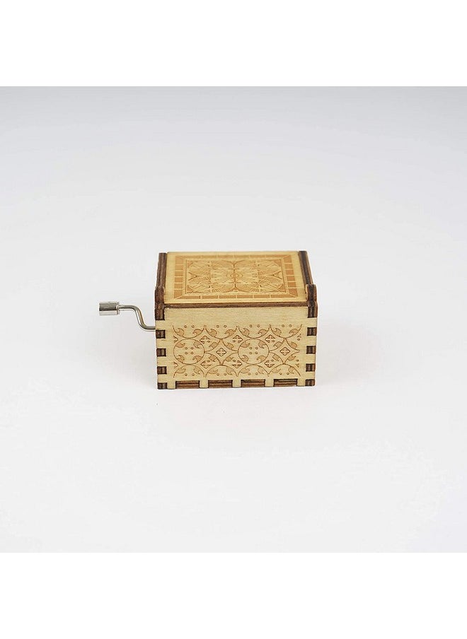 EITHEO Wooden Uniq Carved Hand Crank Gorgeous-Wife Theme Music Box