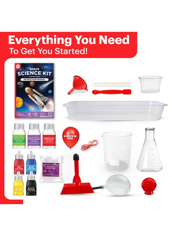Einstein Box Space Science Starter Kit for 6 to 15 Year Olds | Toys for Boys & Girls Age 10 to 12 Years | Gift for Girls Age 8-10 Years | Fun Science Experiments & STEM Projects |Birthday Gift Idea|