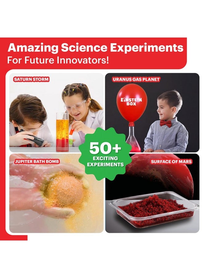 Einstein Box Space Science Starter Kit for 6 to 15 Year Olds | Toys for Boys & Girls Age 10 to 12 Years | Gift for Girls Age 8-10 Years | Fun Science Experiments & STEM Projects |Birthday Gift Idea|