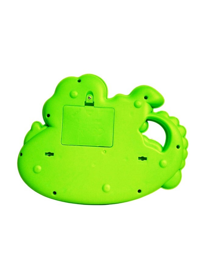 Webby Musical Crocodile Keyword Piano with Light & Animal Voice