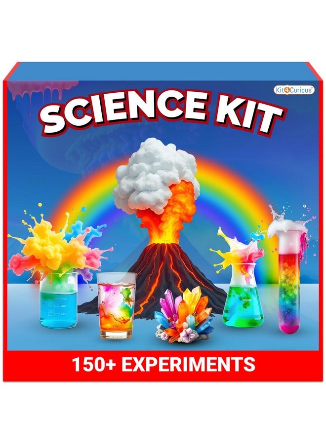 Kit4Curious Science Kit Birthday Gift for Kids, STEM Educational Learning Toys for 6,7,8,9,10,11,12,13,14 Year Olds