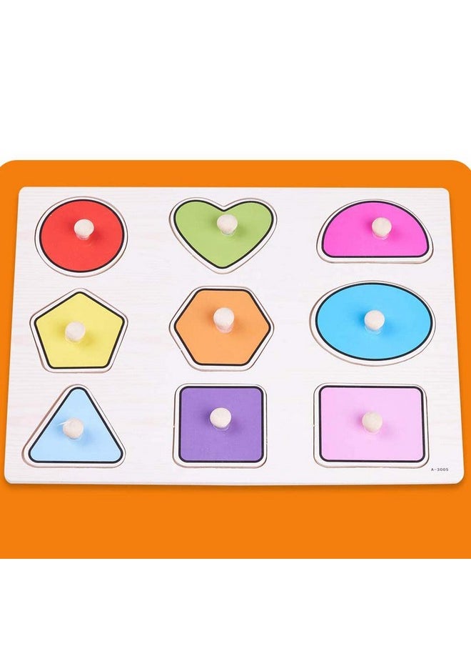BAYBEE Wooden Puzzle For 24 To 48 Months For Kids, Multicolour