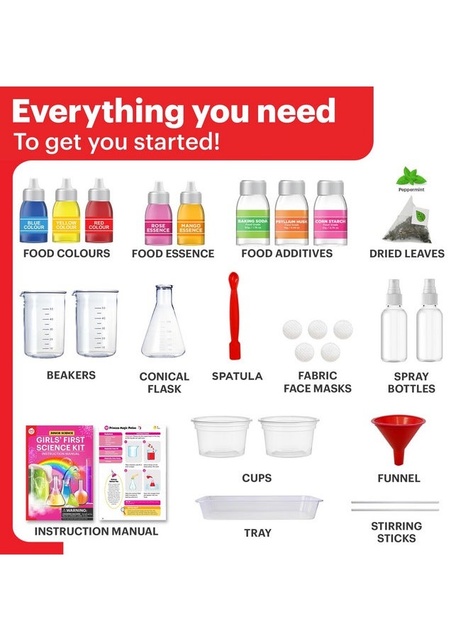 Einstein Box Girls' First Science Kit for 4-6-8 Years Old Girls | STEM Toys for Girls | Learning & Education Toys for 4,5,6,7,8 Year olds |