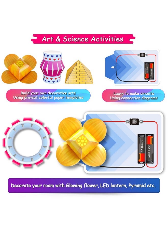 Kit4Curious 140 Experiments Science Projects Diy Gadgets Toy Educational Learning Kit - 140 Items In 1 Kit - Solar Energy, Steam Activities, Smart Gift For Boys & Girls