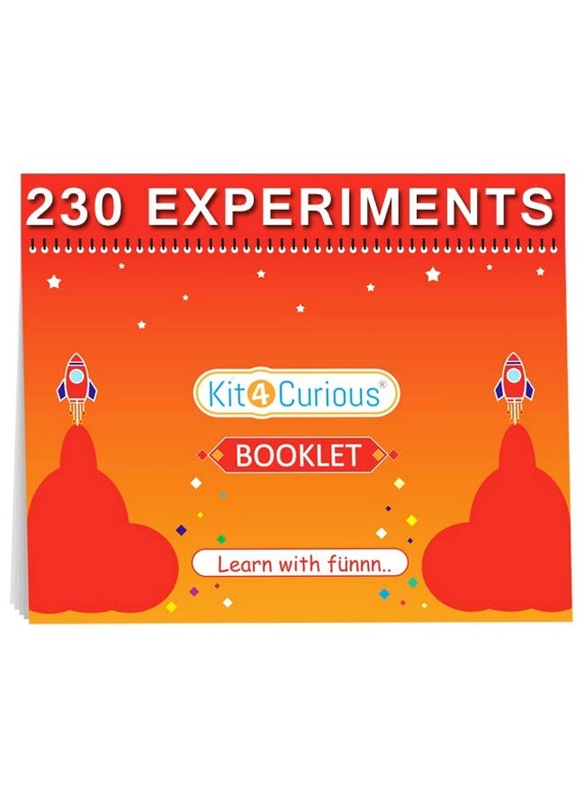 Kit4Curious 230 Diy Projects Science & Fun Innovation Stem Activity Kit With Booklet And Tutorial