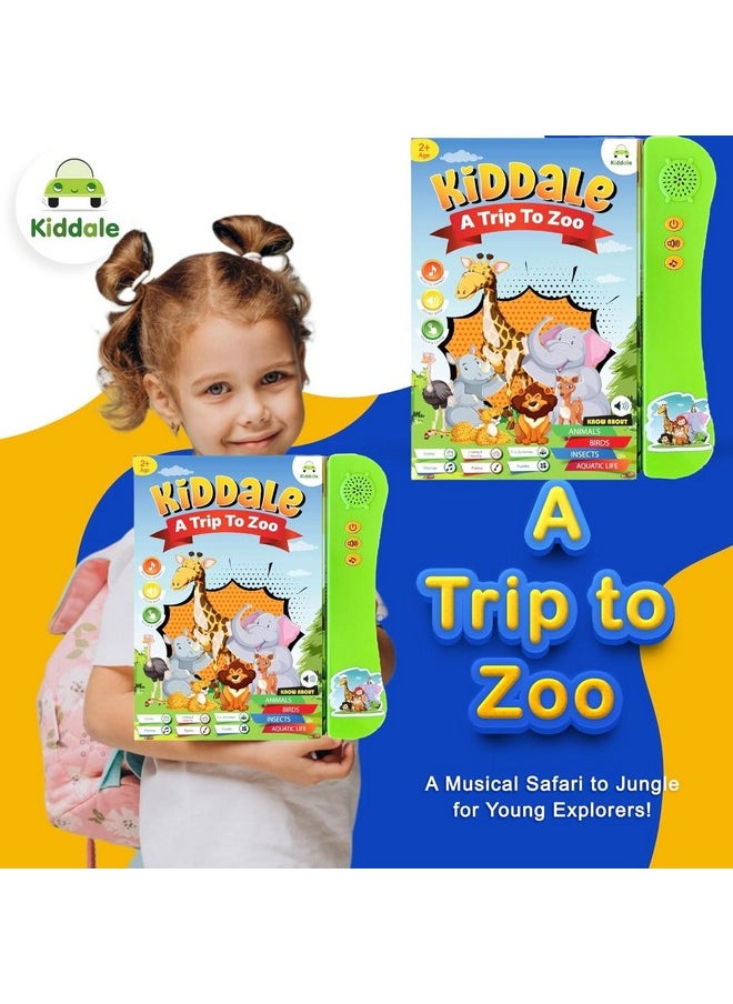 Kiddale Pack of 3 - Jungle Sound Adventure with Ripple in The Water & Chirping in The Sky (2 Non-Sound Books)