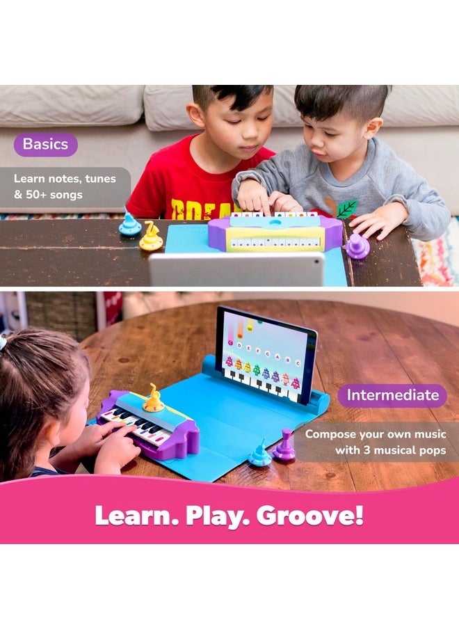 Shifu Plugo Tunes - AR-Powered Educational Music Learning Toy for Kids Age 4 to 10 Years - Learn to Play the Piano, Master Notes with 50+ Songs - STEM Toys and Birthday Gifts for Girls and Boys
