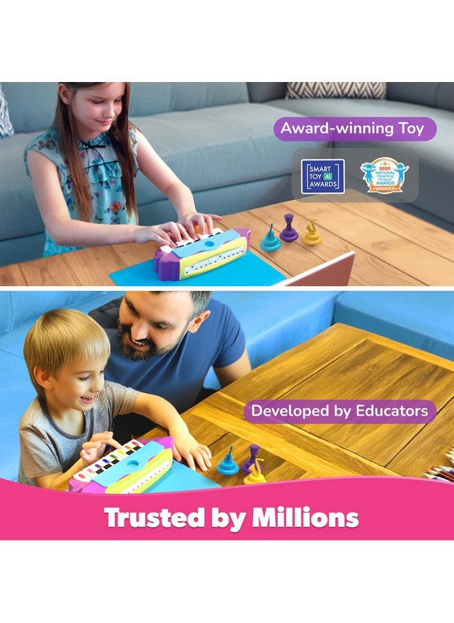 Shifu Plugo Tunes - AR-Powered Educational Music Learning Toy for Kids Age 4 to 10 Years - Learn to Play the Piano, Master Notes with 50+ Songs - STEM Toys and Birthday Gifts for Girls and Boys
