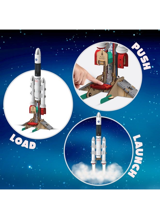 Smartivity Rocket Launcher Kit for Kids 6, 7, 8, 9, 10, 11, 12 Years Old | Build Your Own Rocket and Launcher | Birthday Gifts for Boys & Girls | DIY STEM Science Toy for Kids 6-12 Years
