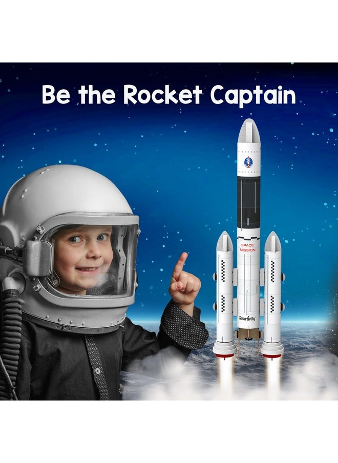 Smartivity Rocket Launcher Kit for Kids 6, 7, 8, 9, 10, 11, 12 Years Old | Build Your Own Rocket and Launcher | Birthday Gifts for Boys & Girls | DIY STEM Science Toy for Kids 6-12 Years