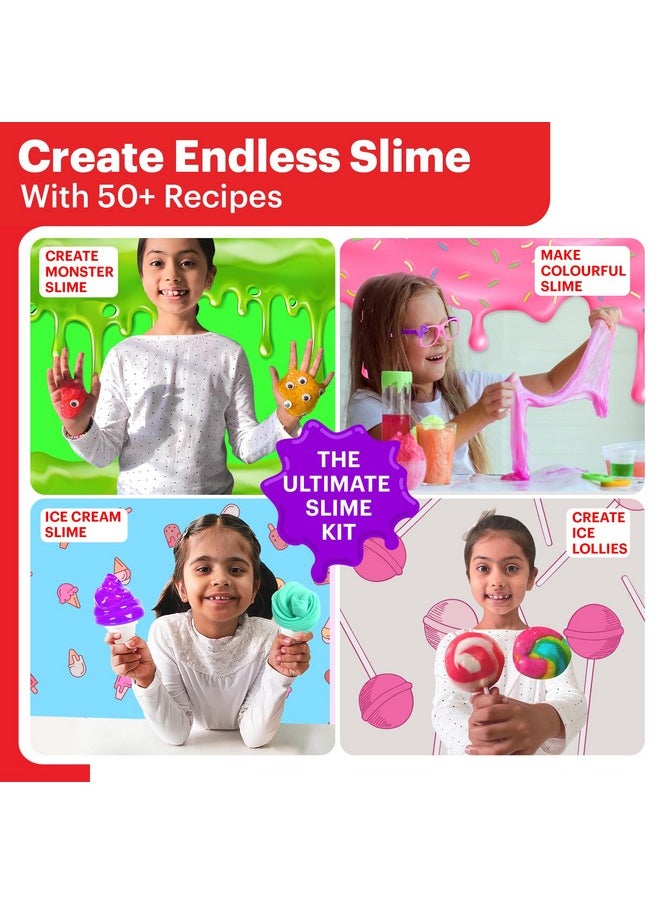 Einstein Box Junior Science Gift Set | 2-in-1 Set of My First Science Kit & Slime Kit for 4-6-8 Year Olds| Birthday Gift for Boys & Girls