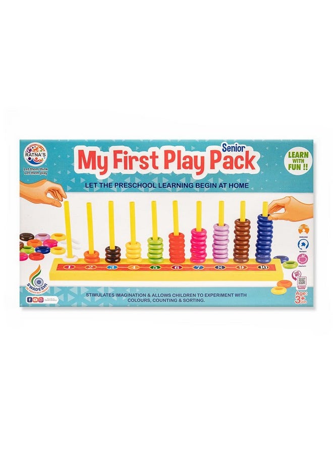 Ratna's My First Play Pack Senior for Kids 2 in 1. Learn Counting and Colours with Fun