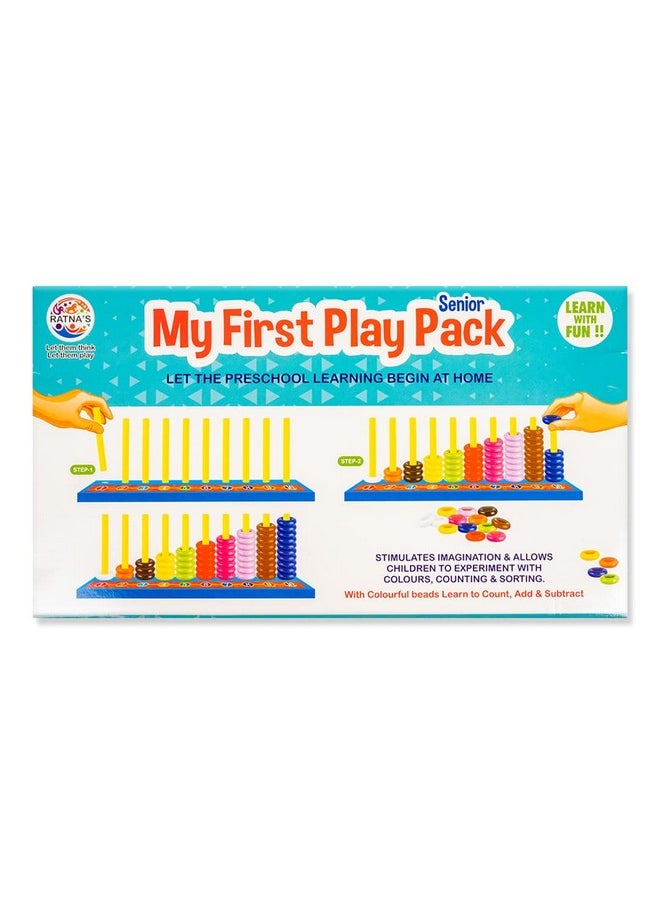 Ratna's My First Play Pack Senior for Kids 2 in 1. Learn Counting and Colours with Fun