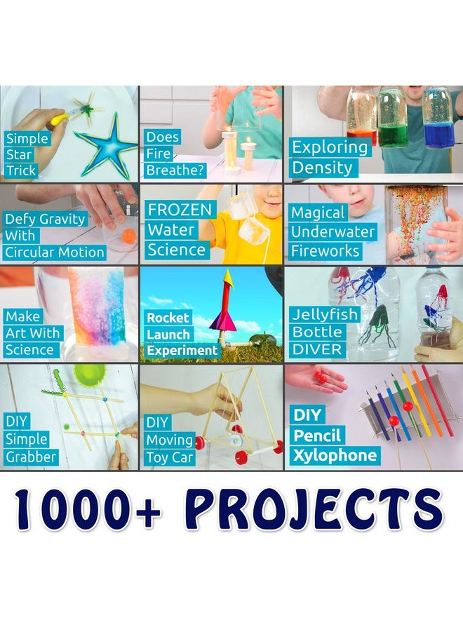Kit4Curious All Rounder Science Kit for 1000 Experiments - Educational Learning Birthday Gift Toy for Kids 6-16 yrs