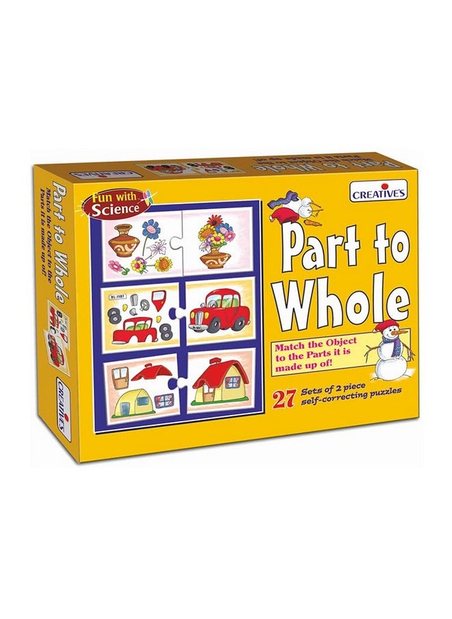 Creative's Action & Reaction & Part to Whole Special Education Combo Pack Sets of 2 Box | Match-up Cards | Educational Game | Gift Pack | Learning with Fun for Kids 4 & Up