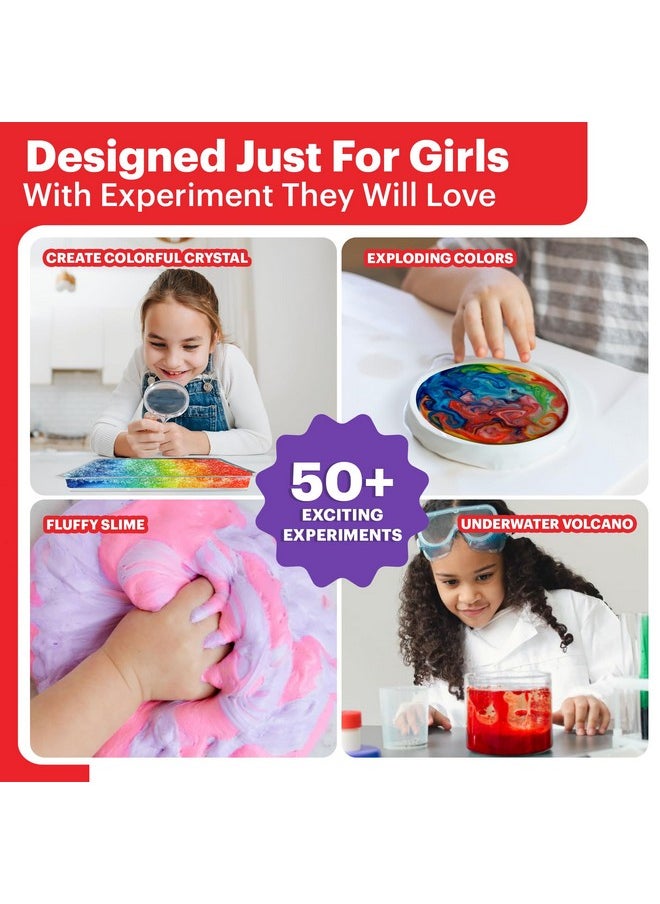 Einstein Box Ultimate Girls' Science Starter Kit | for Girls 6-15 Year Olds | Gift & Toys for Girls Age 8-10 Years | Amazing Science Experiments & STEM Projects for Girls 6+ | Birthday Gift Ideas |
