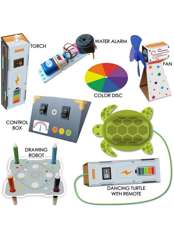 Kit4Curious® 600 Components in 1 kit - Science Educational DIY Learning STEM Activity All in one mega kit for School Projects, Science Experiments