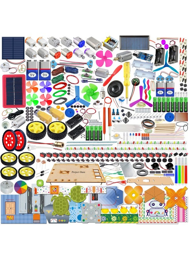 Kit4Curious® 600 Components in 1 kit - Science Educational DIY Learning STEM Activity All in one mega kit for School Projects, Science Experiments