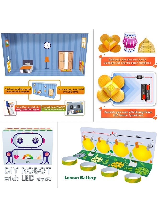 Kit4Curious® 600 Components in 1 kit - Science Educational DIY Learning STEM Activity All in one mega kit for School Projects, Science Experiments