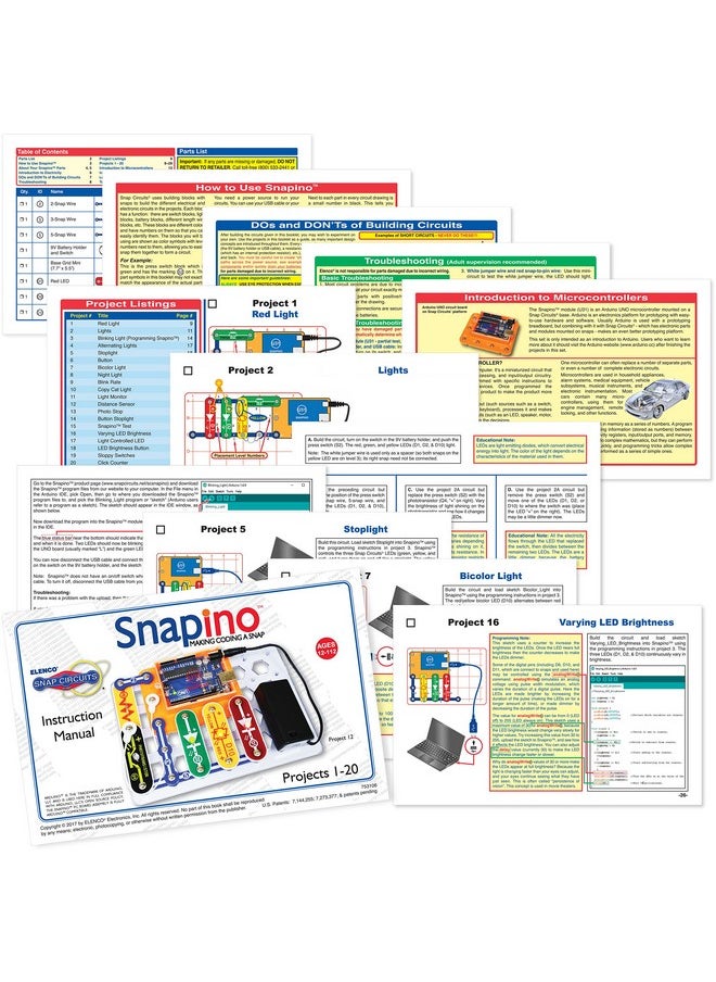 Snapino - Making Coding a Snap - Arduino Compatible