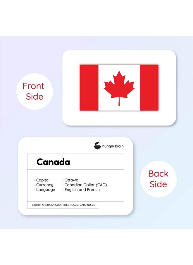 My First Countries of The World Flashcards - 195 Country Flag Flash Cards Complete with Capital, Continent, Flag & More - Educational Homeschooling, Classroom Learning Flash Card, Gift for Kids