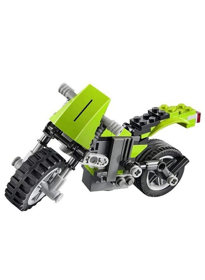 PLUSPOINT 3 in 1 Bike Architect Blocks Brick Toys Motor Bike Building Blocks Set 129+ Pieces | Crusier Bike,Sports Bike Models Educational Construction Learning Brick STEM DIY Toy for Kids & Adults