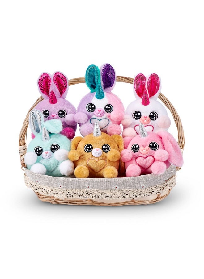 Rainbocorns Bunnycorn Surprise, 2 Pack, 4 Surprises Inside, Collectible Plush Pets, (2 Pack)