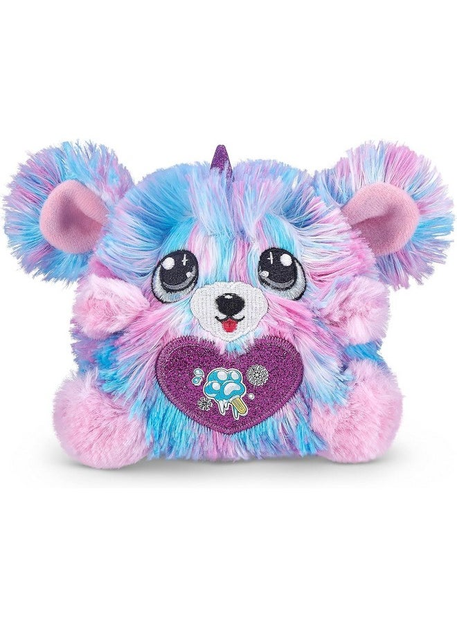 Rainbocorns Sparkle Heart Surprise, Puppycorn Series 2, Puppycorn Surprise, Moxie The Komon - Collectible Plush - 7 Layers of Surprises, Peel and Reveal Heart, Ages 3+ (Komon)