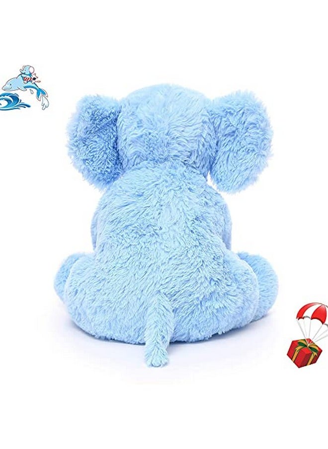 Frantic 32CM Sky Lucky Elephant Soft Toy for Kids Playing Toy, Birthday Gift (32CM_LuckyElephant_RabbitF_Sky)