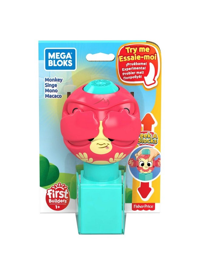 Peek A Blocks Monkey