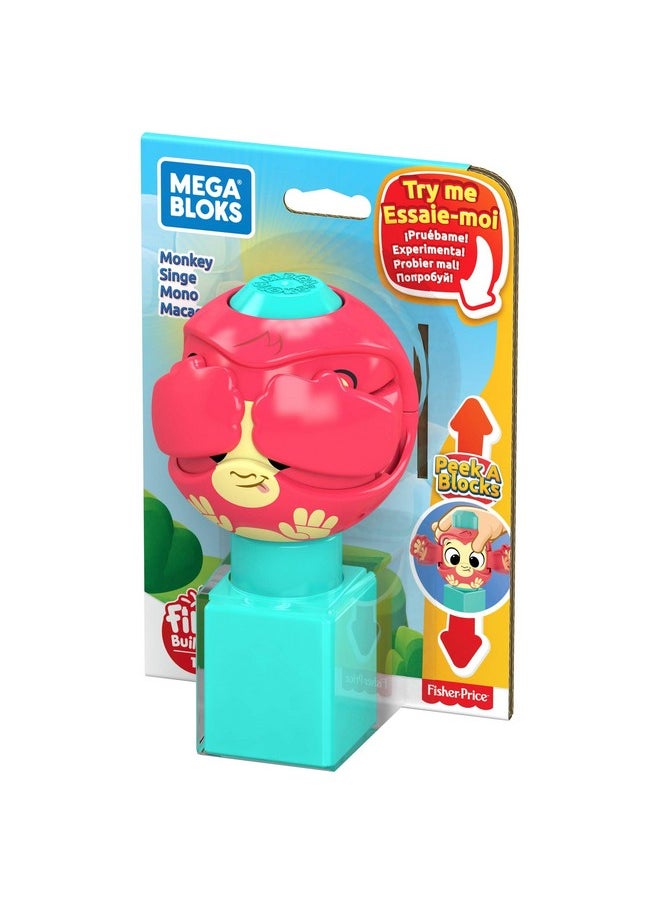 Peek A Blocks Monkey