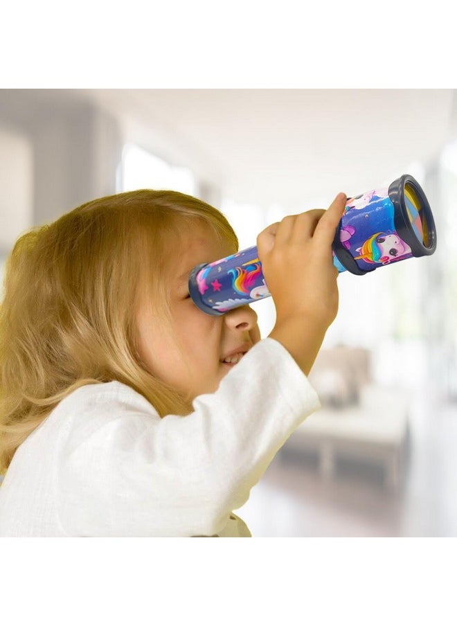 VGRASSP Colorful and Magical Rotating Classic Kaleidoscope Toy for Kids with Many Beautiful Patterns - Perfect Birthday Return Gift - Color and Design As Per Stock (Pack of 12)