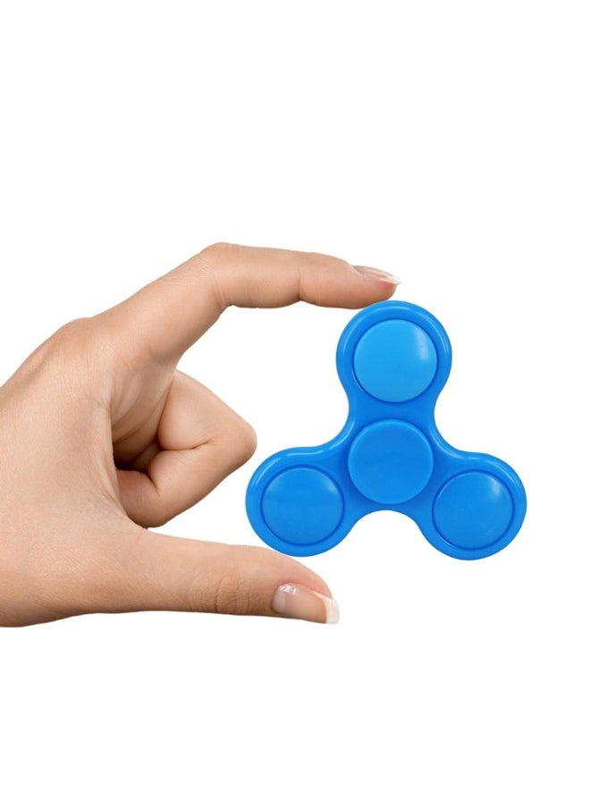 Premsons® Hand Spinner Desk Toy - High Speed Smooth Finger Spin Sensory Fidget Stress Relief Game Play for Kids & Adults - Birthday Party Gift - Combo - Plastic+ Metal Gold Dual