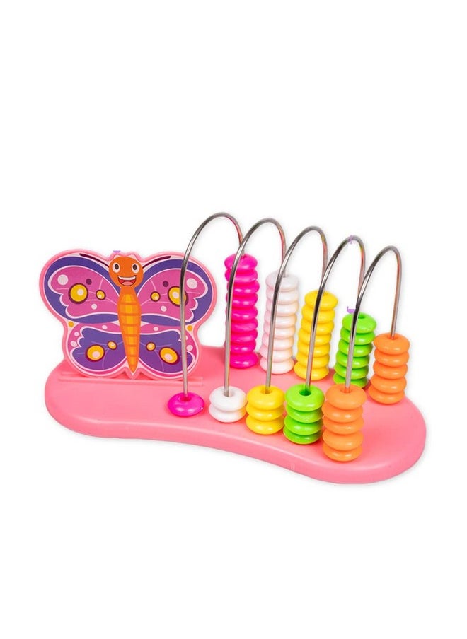 Ratna's My First Abacus Butterfly | Learning Kit to Enhance Counting, Addition, Subtraction Skills for Kids