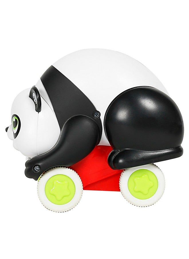 Shooting Star Rolling Panda for Unlimited Play & Fun, Black & White, 12M+