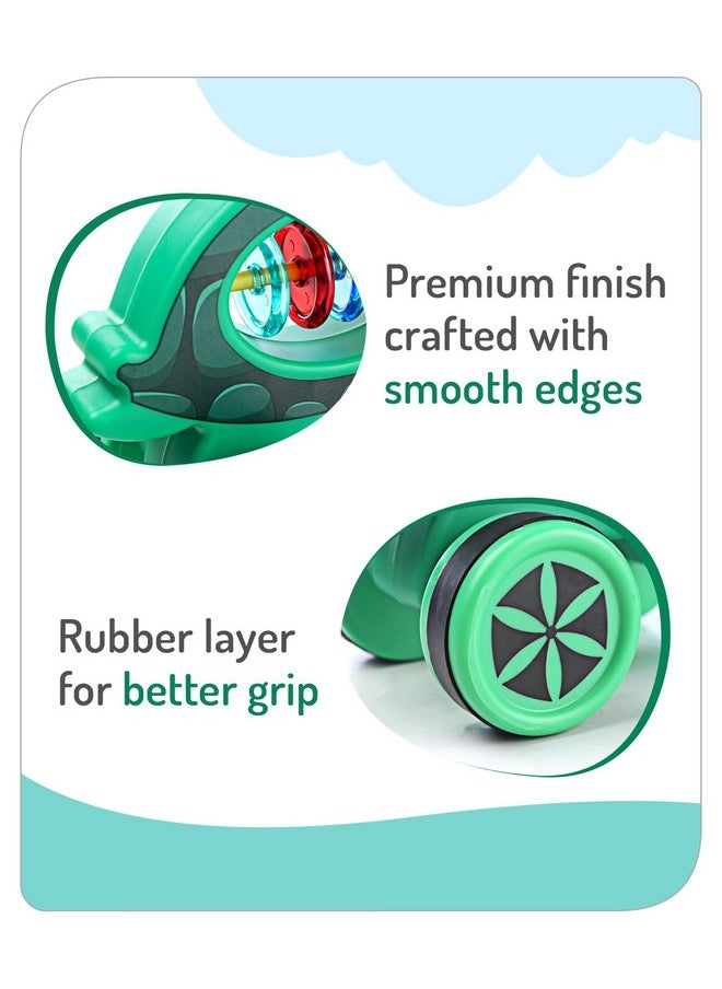 Storio Baby Products Pull Along Toddler Toy, Pull Along Toy with Attractive Design, Developmental Toy for 1 Year Old Girl Boy - Turtle