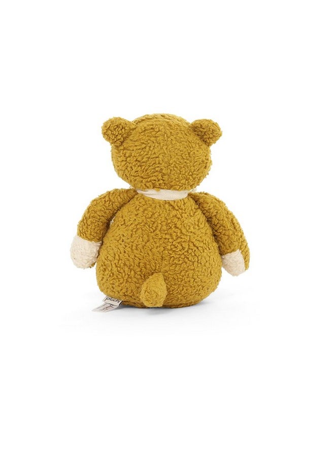 Pluchi Mr. Bear Cotton Knitted Stuffed Soft Toy (38cm X 20cm) (Honey Gold)