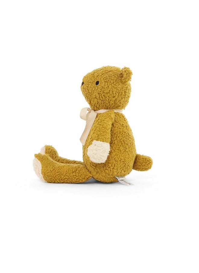 Pluchi Mr. Bear Cotton Knitted Stuffed Soft Toy (38cm X 20cm) (Honey Gold)