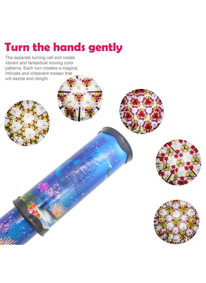 VGRASSP Classic Telescopic Kaleidoscope Toy for Kids - Magical Rotation for Viewing Colorful and Beautiful Patterns - Birthday Return Gift - Color and Design As Per Stock (Pack of 12)