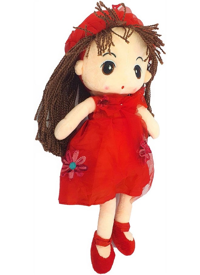 FunBlast Soft Toy Doll for Girls Stuffed Toy for Kids - (40 CM; Multicolor)