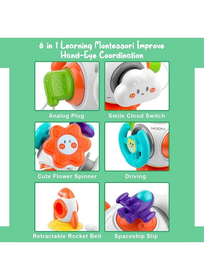 Wembley Baby Busy Board Sensory Toys For 1 2 3 Years Old Boy Toddlers Learning Educational Montessori Kids Activity Travel Toys Birthday Gift Fine Motor Skill, - Multicolor