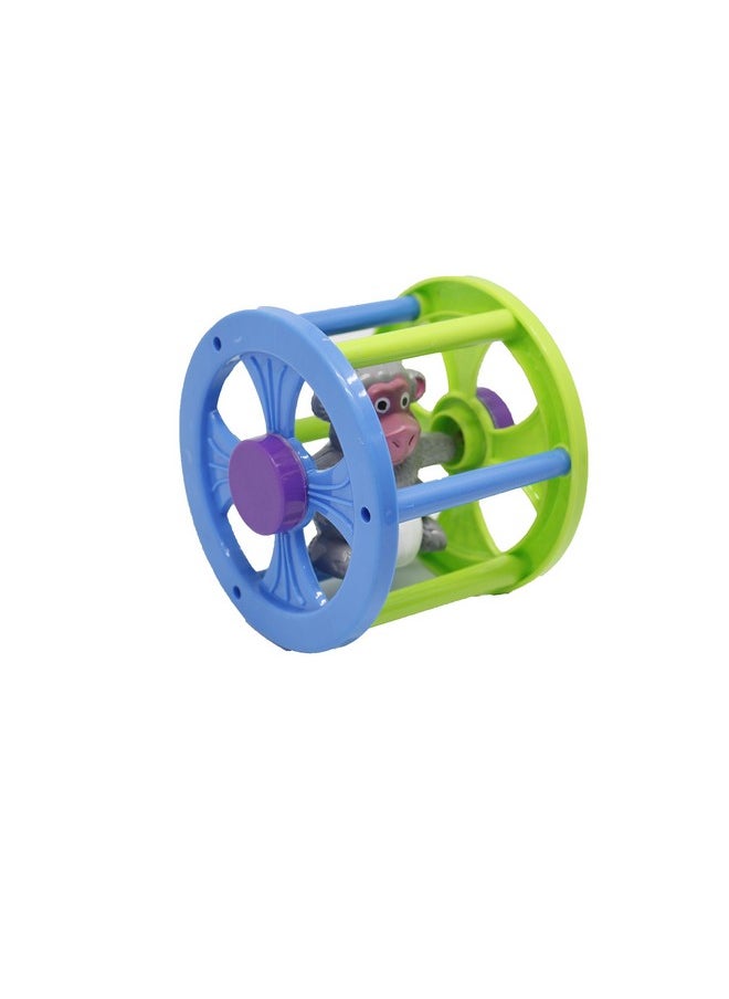 Ratna's Rolling Monkey for Infants. Roll it Ahead and it Will Come Back to You.
