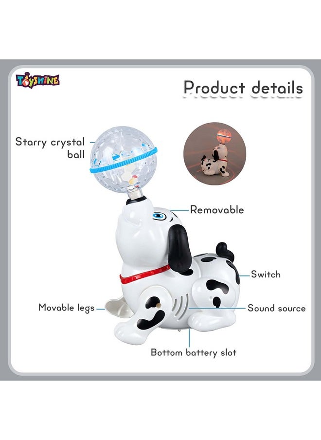 Toyshine Dancing Dog with Music Flashing Lights