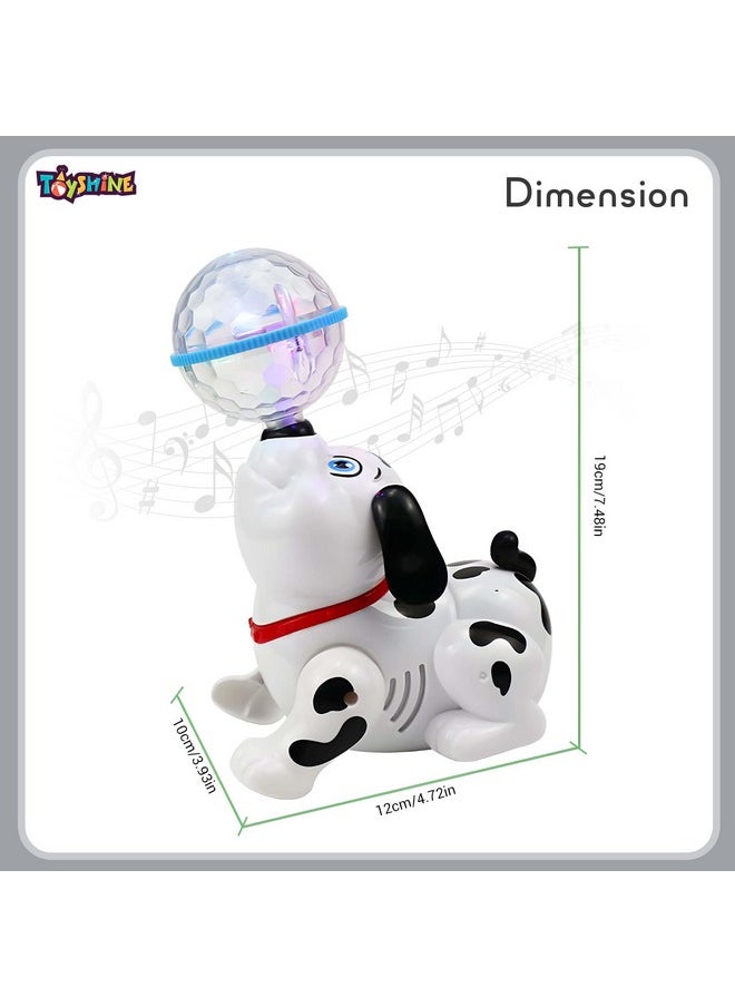 Toyshine Dancing Dog with Music Flashing Lights
