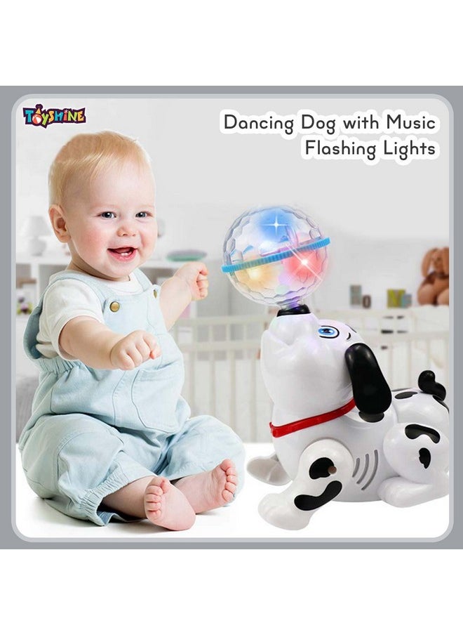 Toyshine Dancing Dog with Music Flashing Lights