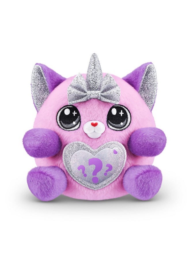 Rainbocorns Kittycorn Surprise Series 2, Sola the Bengal Cat - Collectible Plush - 10 Surprises to Unbox, Peel and Reveal Heart, stickers, Ages 3+ (Bengal Cat)