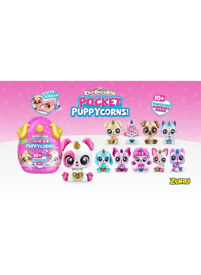 Rainbocorns Pocket Puppycorn Surprise S1 Bobble Head Small PDQ